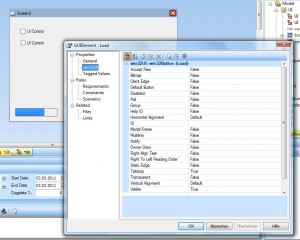 Win 32 GUI Konfiguration von Win32 GUIs