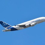 A380 above Farnborough